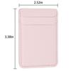 Aplicable a iPhone universal Samsung Huawei Xiaomi tarjetero esmerilado pegatina cubierta trasera tarjetero