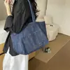 Bolsa de mezclilla, bolsa de mano, bolsa de mamá, bolsa de gimnasio, bolsa para laptop de estudiante, mochila escolar, bolsa de lona, bolsa de hombro para el día a día