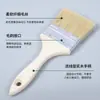 Cepillo de Lana del Fabricante, Brocha para Aceite de Barbacoa, Brocha de Cocina para Hornear, Pincel de Pintar con Mango de Madera, Herramientas de Pincel de Pintura de 1.0 pulgada a 5 pulgadas