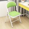 Taburete Simple con Respaldo, Silla Plegable para el Hogar, Silla de Comedor Portátil, Silla de Oficina, Silla de Conferencias, Silla de Computadora