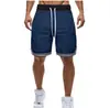 Shorts Esportivos de Malha Fina com Zíper para Verão, Cross-border, Fábrica, Basquete, Fitness Muscular, Corrida, Respirável