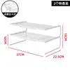 Clip Divisor de Estante de Refrigerador de Cocina Estante de Almacenamiento Interno Compartimento Divisor Divisor de Cajón Integrado Apilamiento de Combinación Libre