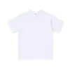 Camiseta Masculina Minimalista Estilo Americano Cor Sólida Gola Redonda Manga Curta, Tendência de Verão Casual Versátil Soltinha, Top para Casal