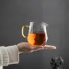 Copo de Vidro para Fair Cup Resistente ao Calor de Alto Borossilicato Diamante Chá Mar Mar spot atacado transparente distribuição de chá para casa conjunto de chá kung fu