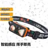 Linterna Frontal Nueva Luz Fuerte Súper Brillante Súper Larga Duración Pesca Ligera Mini Carga Inducción Carrera Nocturna Linterna Pequeña