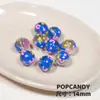 Cuentas Lindas Pintadas a Mano Corazón Colorido Verano Dopamina Accesorios para Ropa Cuentas Sueltas DIY Niña con Cuentas Puntos