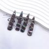 Pendientes de acetato con temperamento retro transfronterizo, pendientes colgantes de estilo europeo y americano, accesorios de joyería DIY, venta al por mayor