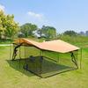 Outdoor tenda dossel polo mosquiteiro grosso camping anti-mosquito piquenique impermeável Oxford pano revestido de prata copa fábrica fornecimento direto