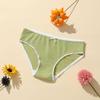 Bragas de Poliéster con Estampado de Barbie para Mujer Color Sólido Cintura Media-Baja Seda de Hielo Transpirable Doble Capa Ropa Interior para Niñas Procesamiento y Personalización