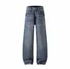 Yidao Vintage Otoño 2026 Nuevo Llegada Retro Americano Jeans Desgastados para Hombre Holgados Versátiles Caída Pierna Recta Pantalones Largos