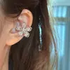 Moda Fresca Super Hermoso Clip de Oreja de Flor con Circonita 2026 Nueva Marca Pequeña de Gama Alta Único Clip para Cartílago de Oreja Accesorios para Pendientes