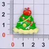 Acessórios de resina de Natal, cola creme DIY para capas de celular, presilhas de cabelo, boneco de neve de desenho animado, urso, árvore de Natal e ímãs de geladeira