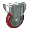 Fabricado por el Fabricante. Ruedas para Carrito de Utensilios de Cocina - Poliuretano - Acero Inoxidable - Ruedas Giratorias - Carrito Silencioso