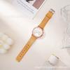 Explosiones Transfronterizas Moda Ginebra Ginebra Falso Reloj de Mujer con Tres Ojos Correa de Mujer Reloj de Mujer Graduado Romano