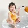 Novo Maiô Infantil Feminino Transfronteiriço 2027, Conjunto de Banho Duas Peças Sem Mangas para Bebês e Meninas Pequenas