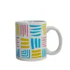 Taza de Agua Taza de Cerámica Procesamiento y Producción de Taza con Patrón de Café Mercado de Sudamérica Medio Oriente