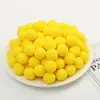 3cm 10 Piezas Por Paquete Bolas Blancas de Pelo de Alta Elasticidad Bolas de Pelo Pequeñas Coloridas de Poliéster Accesorios de Bolas de Felpa de Poliéster para Manualidades