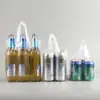 Sacos Espessos para Embalagem de Cerveja e Bebidas, Bebidas Engarrafadas e Enlatadas, Sacolas Plásticas Flexíveis, Personalizáveis com Logo, Sacos Plásticos Coloridos