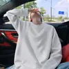 Camiseta de manga larga transfronteriza, elegante y versátil, corte simple y holgado, perfecta para otoño, casual, deportiva, moderna, cuello redondo, top de moda