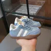 Tênis Clássico Forrest Gump para Meninas Tênis Esportivo Casual Primavera e Outono Moda Infantil Versátil Tênis de Lona Marca da Moda Tênis de Treino Alemão para Meninos