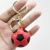 Novo Chaveiro Criativo de PVC Artificial de Futebol Rúgbi Basquete Tênis Boneco Estéreo Acessórios de Bolsa Pequeno Pendente