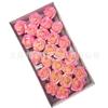 Navidad Flor de Jabón Rosa de Color Spray de Cinco Capas Azul Hielo Triturado Púrpura Ébano Flor Inmortal Ramo de Flores Artificiales Regalo