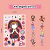 8 Pegatinas de Collage del Circo Digital Manualidades Impermeables Funda para Teléfono Móvil Infantil Taza de Agua Pegatinas Decorativas DIY