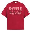 Camiseta de Manga Corta Estilo Americano Vintage con Cuentas y Letras de la Marca Guangzhou Chaozhou para Hombre y Mujer Verano Pareja Marca Guochao High Street TEE