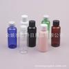 Botella de 50 ml con tapa azul ordinaria, botella de rocío puro, botella de alcohol, tapa de rosca, botella PET de 50 ml, tapa twist, botella para agua/loción