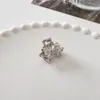 Coleção de Pequenos Clips de Metal para Cabelo de Princesa Mini Franjas Clips de Cabelo Prateados Clips de Tubarão Clips de Cabelo para Rabo de Cavalo Alto Acessórios de Cabelo Atacado