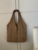 Bolso de punto vintage, bolso de lana tejido a mano, bolso de mano, bolso de hombro combinable, bolso de mano para mujer, bolso de compras