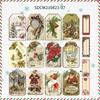 Pegatinas navideñas con dibujos animados para tarjetas, bolsas de papel, álbumes, cuadernos, diarios, etc.