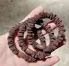 Coreia do Sul corda de cabelo rede vermelha preta elástico alto faixa de cabelo feminina versátil corda de cabeça rabo de cavalo feminino resistente adulto durável elástico de borracha