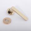 Fechadura de Maçaneta para Porta Interna em Liga de Zinco para Quarto de Porta de Madeira, Fechadura Magnética Dividida para Porta de Quarto, Fechadura de Porta de Quarto Especializada