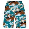 Shorts de Flores Hawaianas para Hombre Sueltos Talla Grande Pantalones de Playa Comercio Exterior Pantalones Grandes Estampados Marca de Moda Pantalones de Exterior de Verano