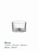 Vaso de Vidrio Transparente Grueso al por Mayor para Velas, Romántico para Interior, Redondo, Aromaterapia, Candelabro, Vaso DIY para Fragancia, Adornos Creativos