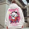 Sudadera con Capucha 2026 para Hombre y Mujer, Marca de Moda Primavera y Otoño, Corte Holgado, Forrada de Polar, Engrosada, Versátil, Atuendo de Pareja, Chaqueta para Otoño e Invierno