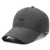 Sombrero de Moda para Primavera y Verano con Protección Solar para Hombres de Mediana Edad, Gorra de Béisbol para Papá para Exteriores, Transpirable, Simple y Versátil