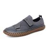 Zapatos Populares para Hombre Transfronterizos Verano y Otoño Nuevos Zapatos de Malla Transpirables Hombres Zapatos Tejidos Huecos Suela Suave Zapatos de Conducir Zapatos Casuales para Hombre