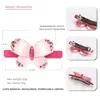Rhinestone acrílico mariposa pequeña pinza horizontal pinza de resorte pinza de moda accesorios para la cabeza pinza superior pinza lateral