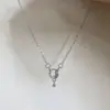 Brilhante e Adorável ~ Colar de Outono Pronto para Usar para Mulheres, Luxo Acessível, Design de Nicho Ins, Elegante, Colar de Presente para Namorada