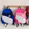 Mochila Infantil Tiburón Pequeño Bolsa Escolar de Dibujos Animados Mochila Escolar para Niños y Niñas Mochila de Gran Capacidad Mochila Escolar de Estudiante de Aspecto Atractivo