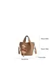 Bolso Cubo de Estilo Coreano de Nicho para Mujer Modelo Nuevo Primavera 2026 Bolso de Hombro Cruzado Elegante de Gama Alta