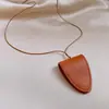 Colar de pérolas fritillary Ji sereia galvanizada a ouro real, corrente de clavícula simples francesa, colar retrô elegante e personalizado