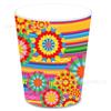 MM268 Mexican Retro Flower May Holiday Tableware 8 Conjunto de 4 peças de pratos de papel pessoais Papel de seda