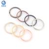Protección ambiental metal 25mm apertura llavero oro rosa etiqueta de juguete anillo colgante hebilla de llave accesorios anillo 500 color