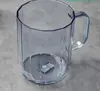 Vaso para enjuague bucal de mascota, vaso transparente de lujo ligero para enjuague bucal, vaso para lavar, vaso para cepillarse los dientes en el baño, vaso dental para uso en el hogar y dormitorio
