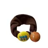 Diadema de Gomas para el Cabello con Cuentas de Plástico Arcoíris M&M para Mujer, Alta Elasticidad, No Dañina, Banda para el Cabello sin Marcas