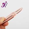 Suministrado Directamente por el Fabricante, Pinzas de Acero Inoxidable con Puntas Rectas e Inclinadas, Pinzas para Cejas, Pinzas Anguladas para Depilación, Herramientas de Maquillaje al por Mayor