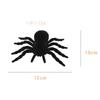 Atacado transfronteiriço Halloween flocagem Aranha Aranha fluorescente Aranha Preta adereços para layout de cena casa assombrada truque